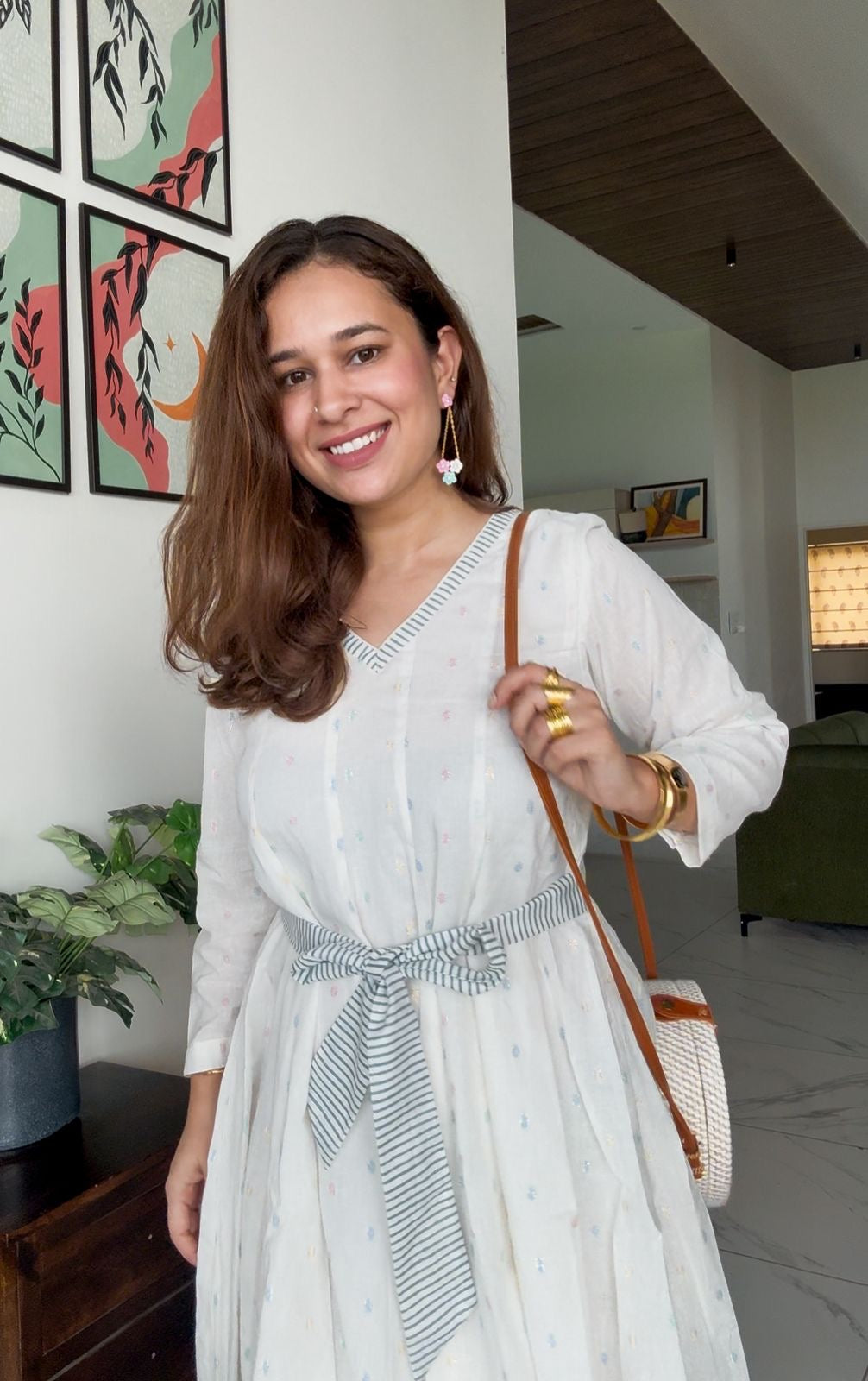 Cotton Mul Mul dress
