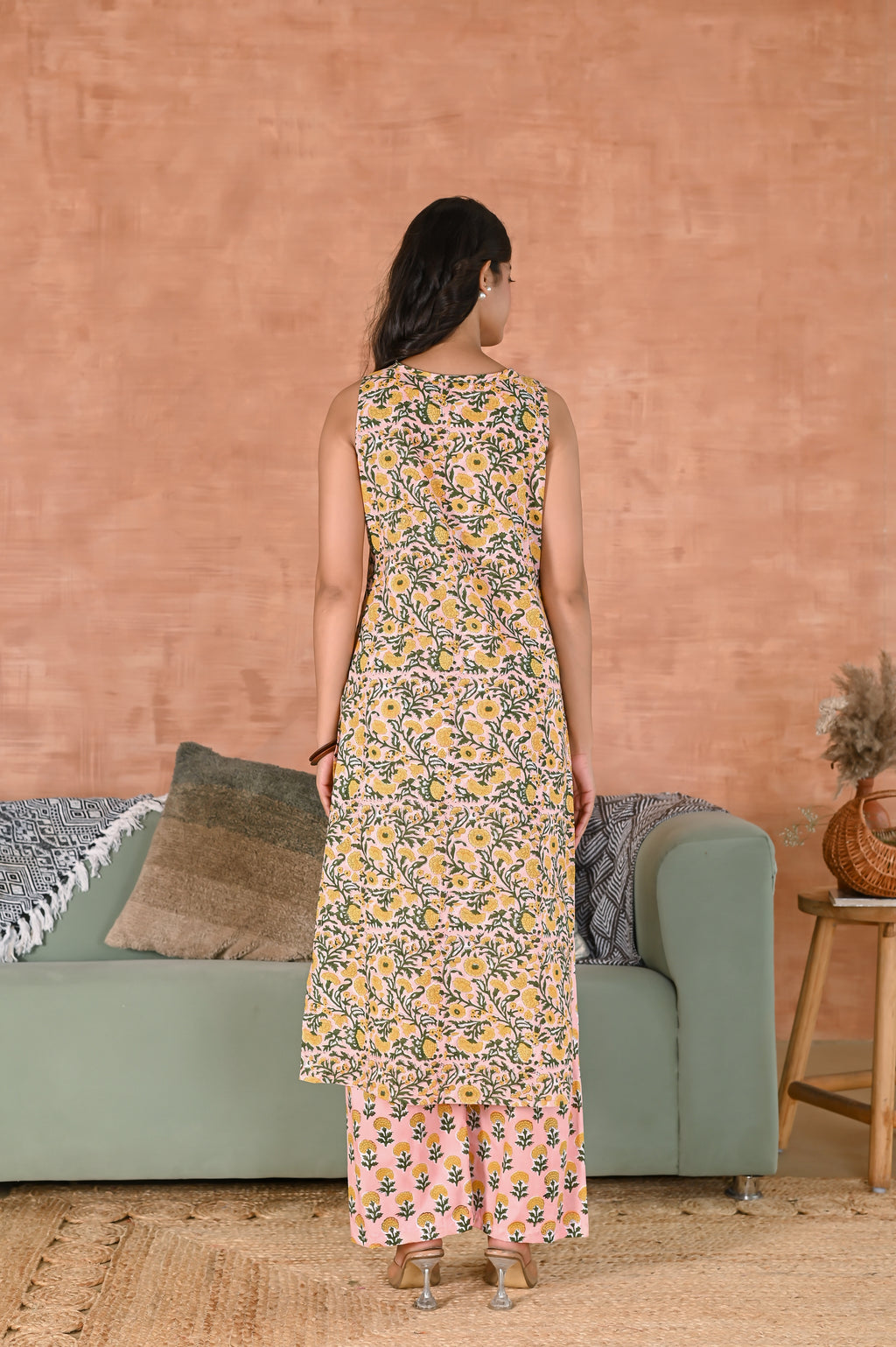 Marigold Vine Kurti Set