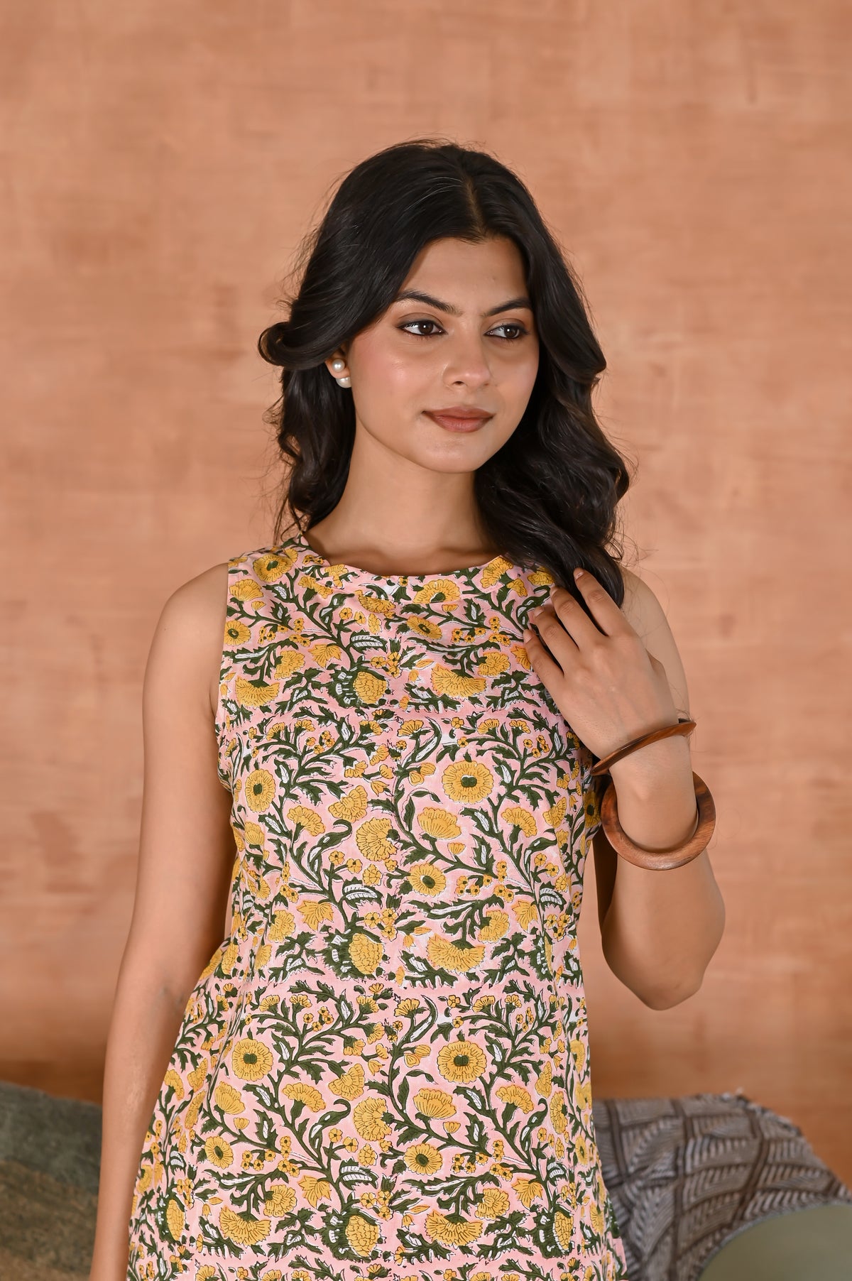 Marigold Vine Kurti Set