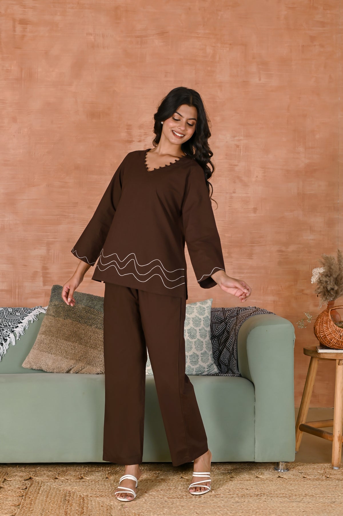 Cocoa Wave Co-ord Set