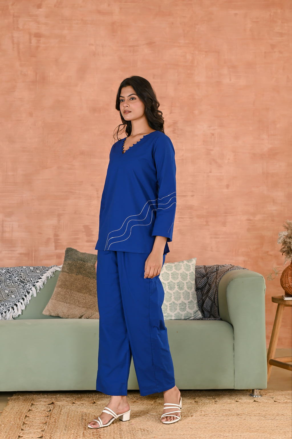 Sapphire Serenade Co-ord Set
