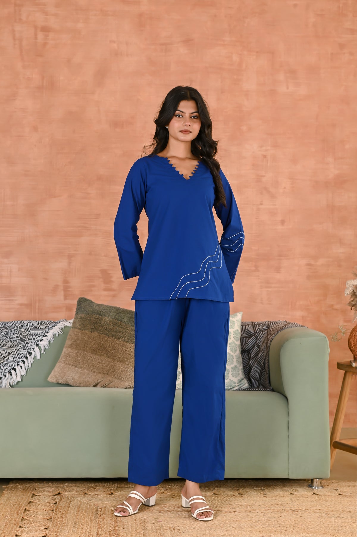 Sapphire Serenade Co-ord Set