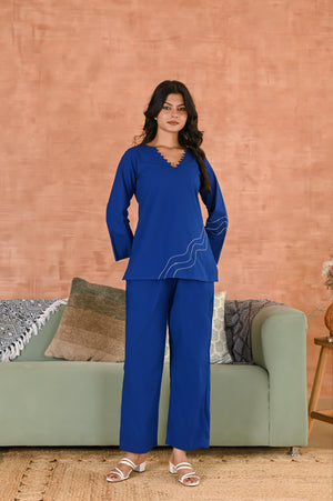 Sapphire Serenade Co-ord Set