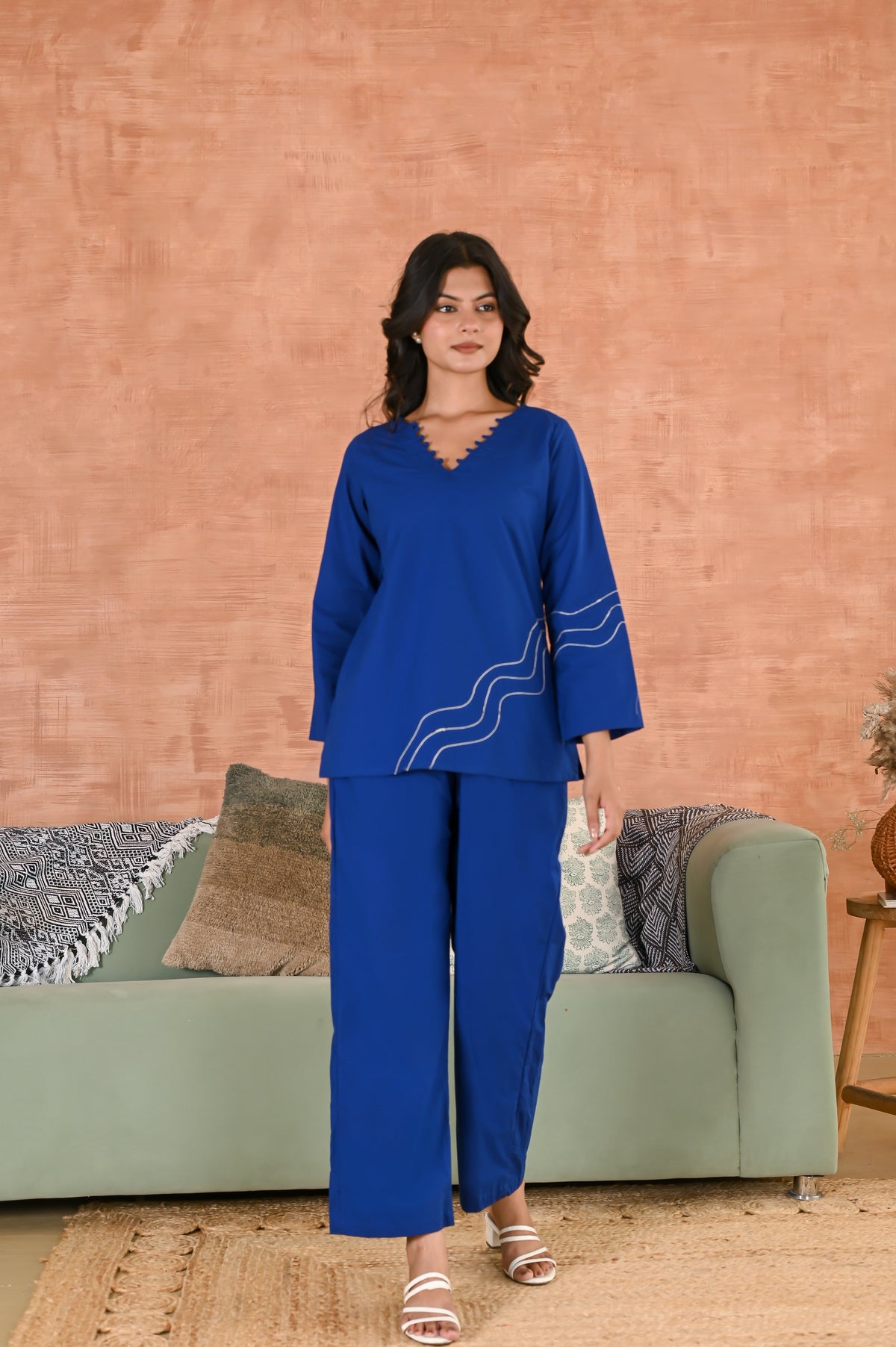 Sapphire Serenade Co-ord Set