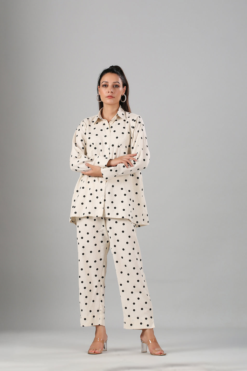 Stylish Polka Co Ord Set