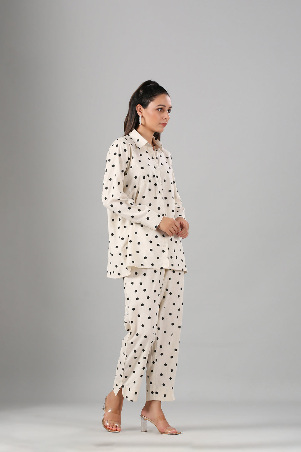Stylish Polka Co Ord Set