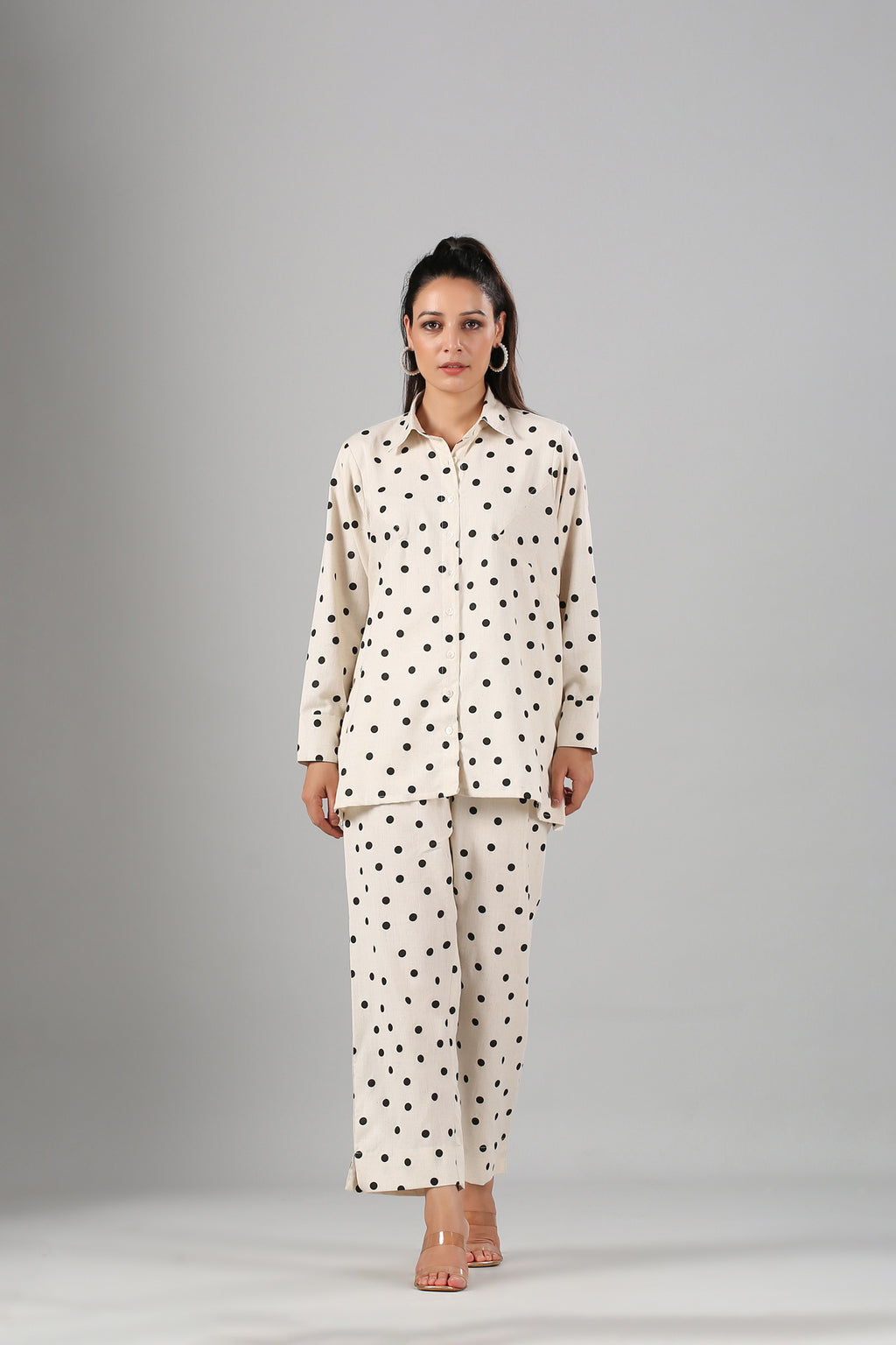 Stylish Polka Co Ord Set