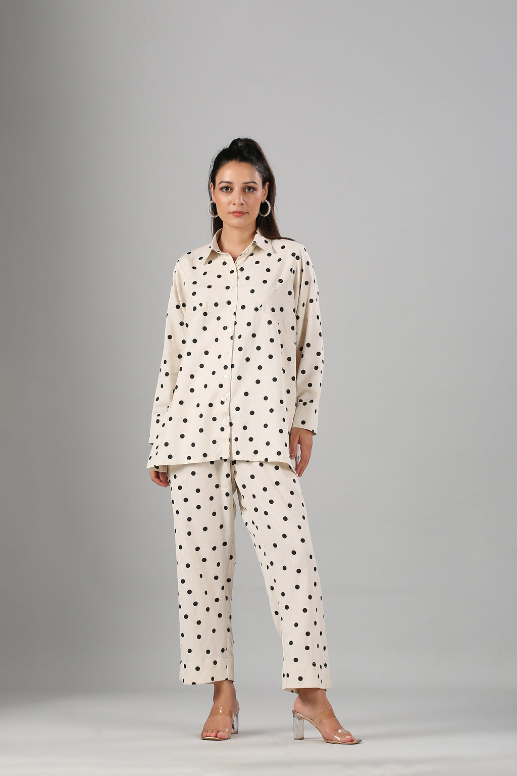 Stylish Polka Co Ord Set