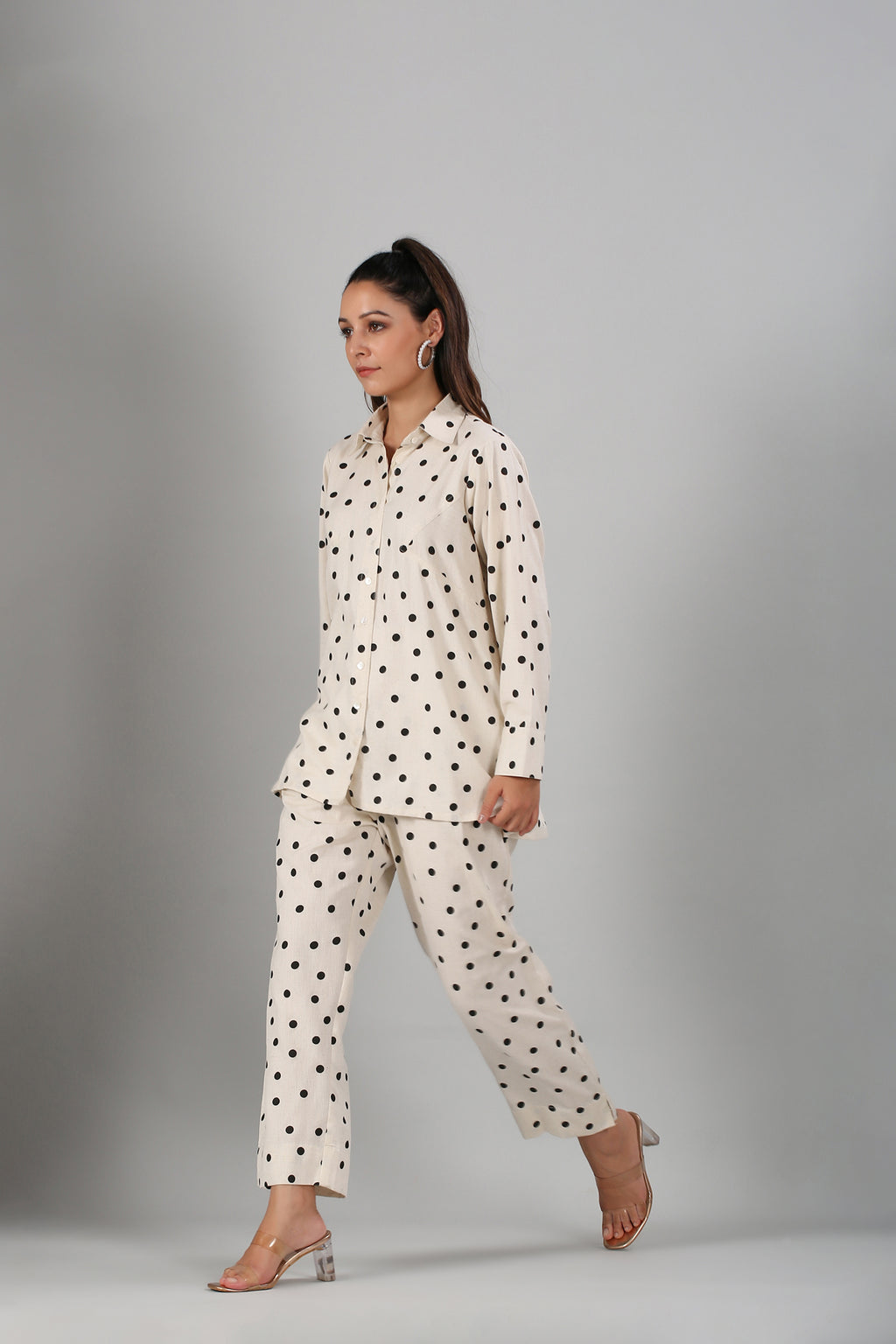 Stylish Polka Co Ord Set