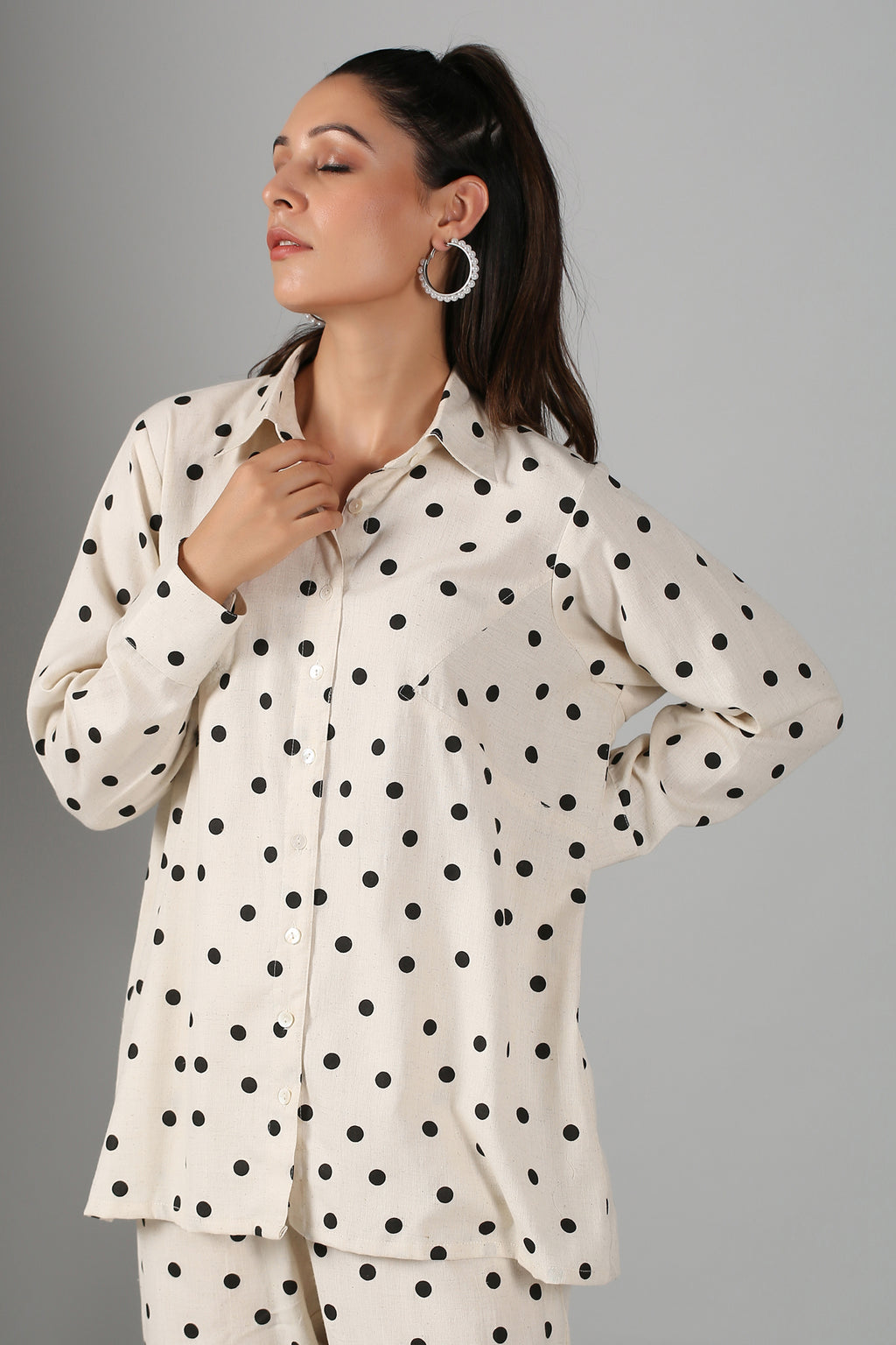 Stylish Polka Co Ord Set