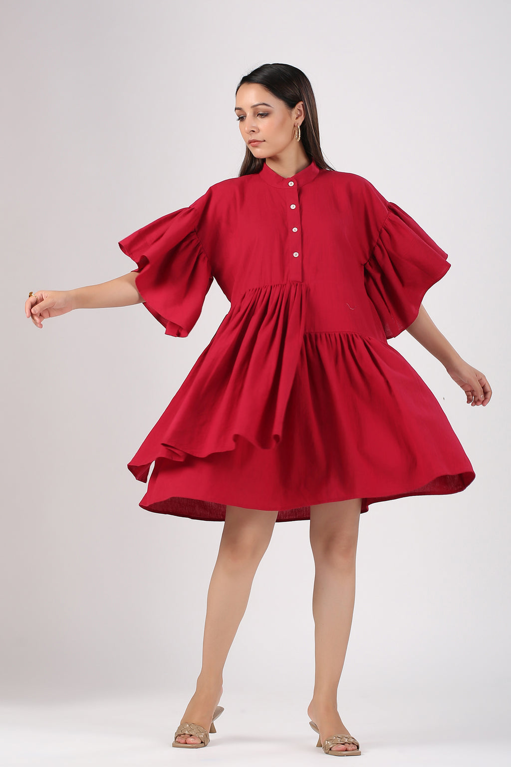 Solid summer'23 Short dress