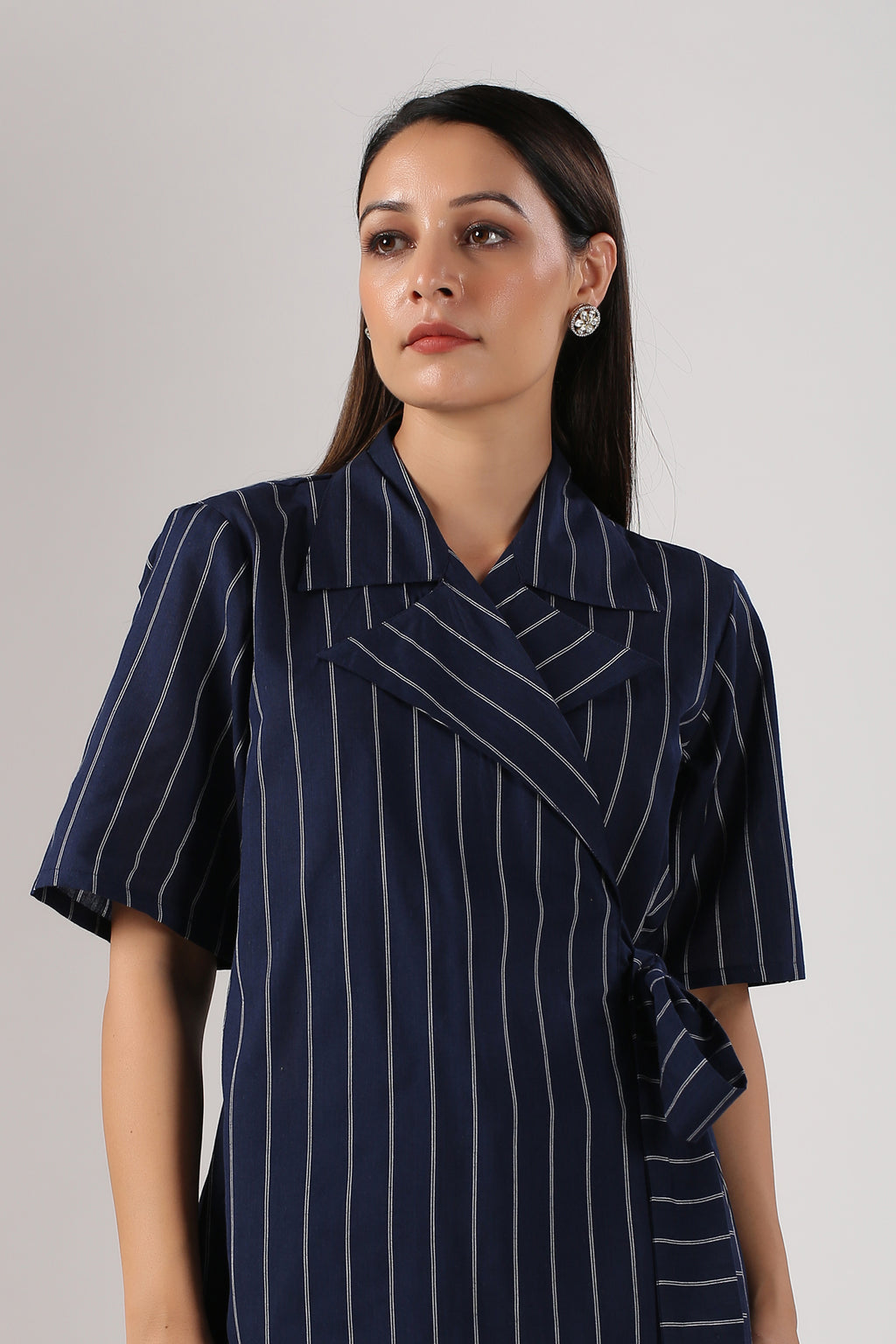Office Stripes Blue co-ord set