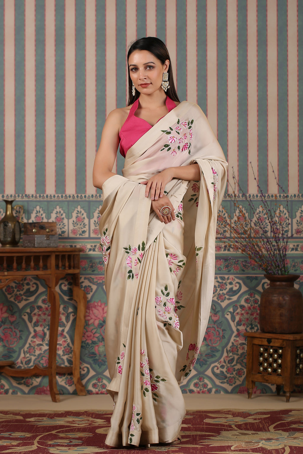 Madhurima Creamy Saree