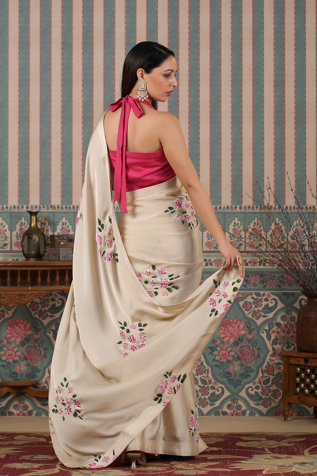 Madhurima Creamy Saree