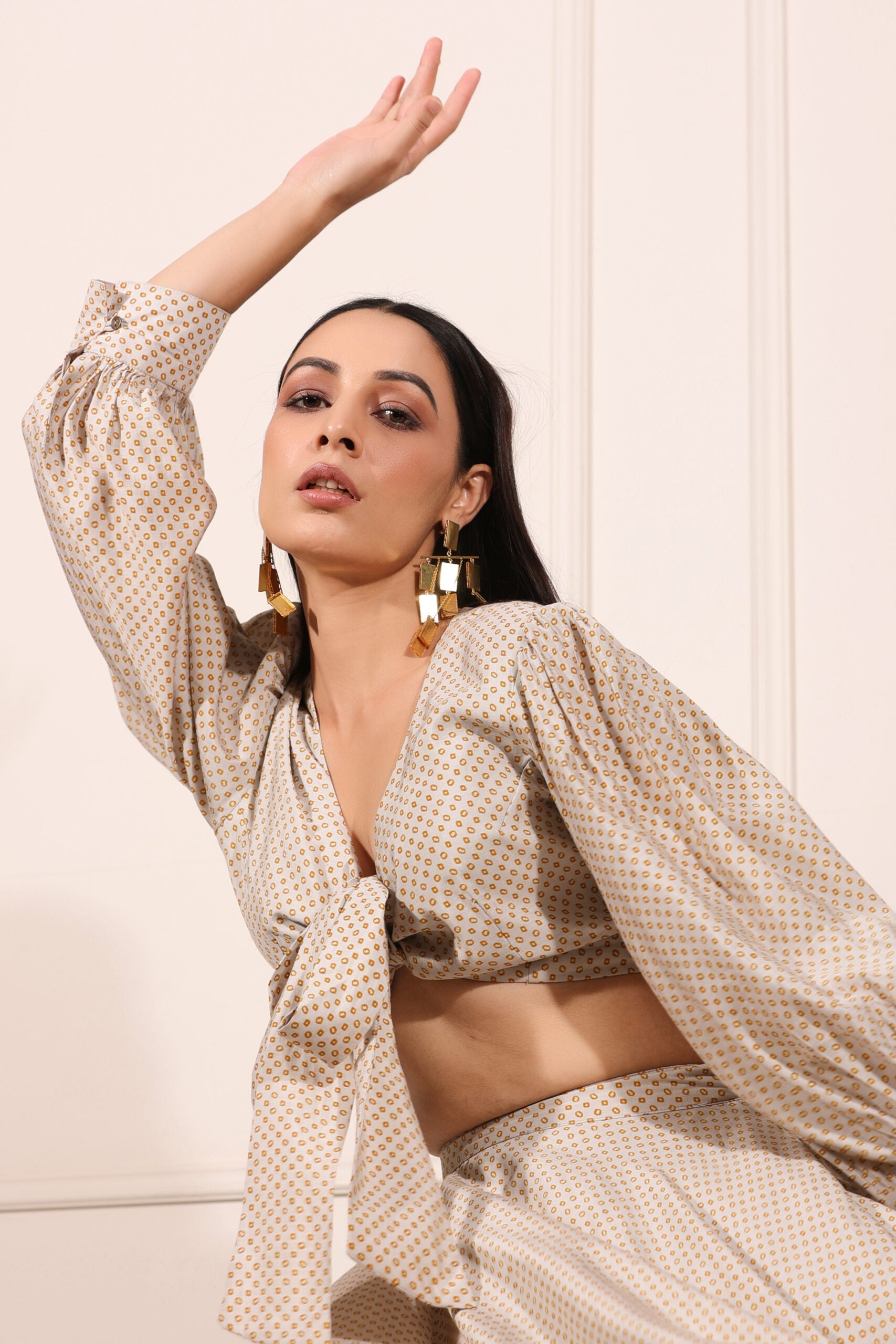 MOH The eternal dhaga – Bindu Starlight co-ord set