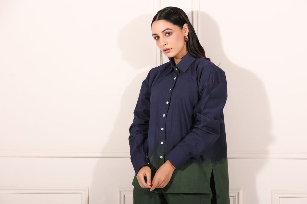 Moh The eternal dhaga- Mitali Ombré Co-ord set