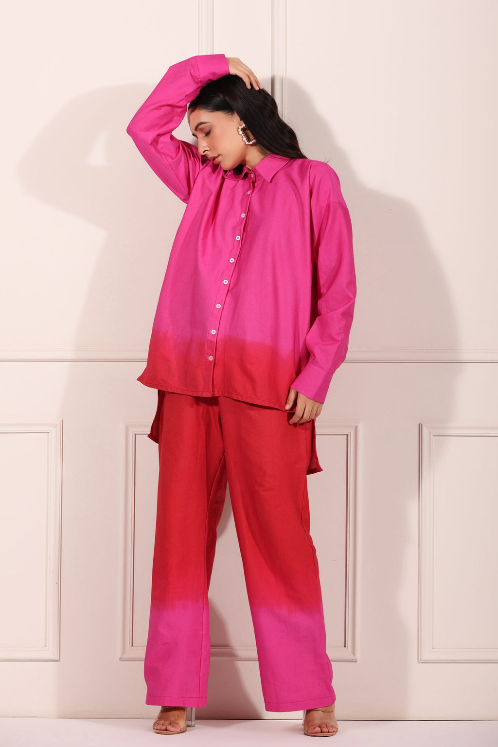 Moh  The eternal dhaga- Fuerish Ombré Co-ord set