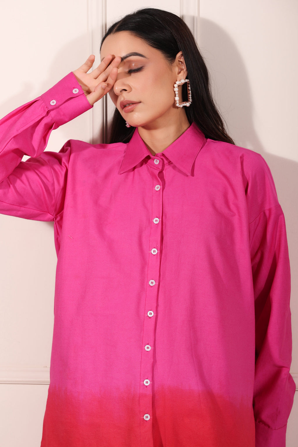 Moh  The eternal dhaga- Fuerish Ombré Co-ord set
