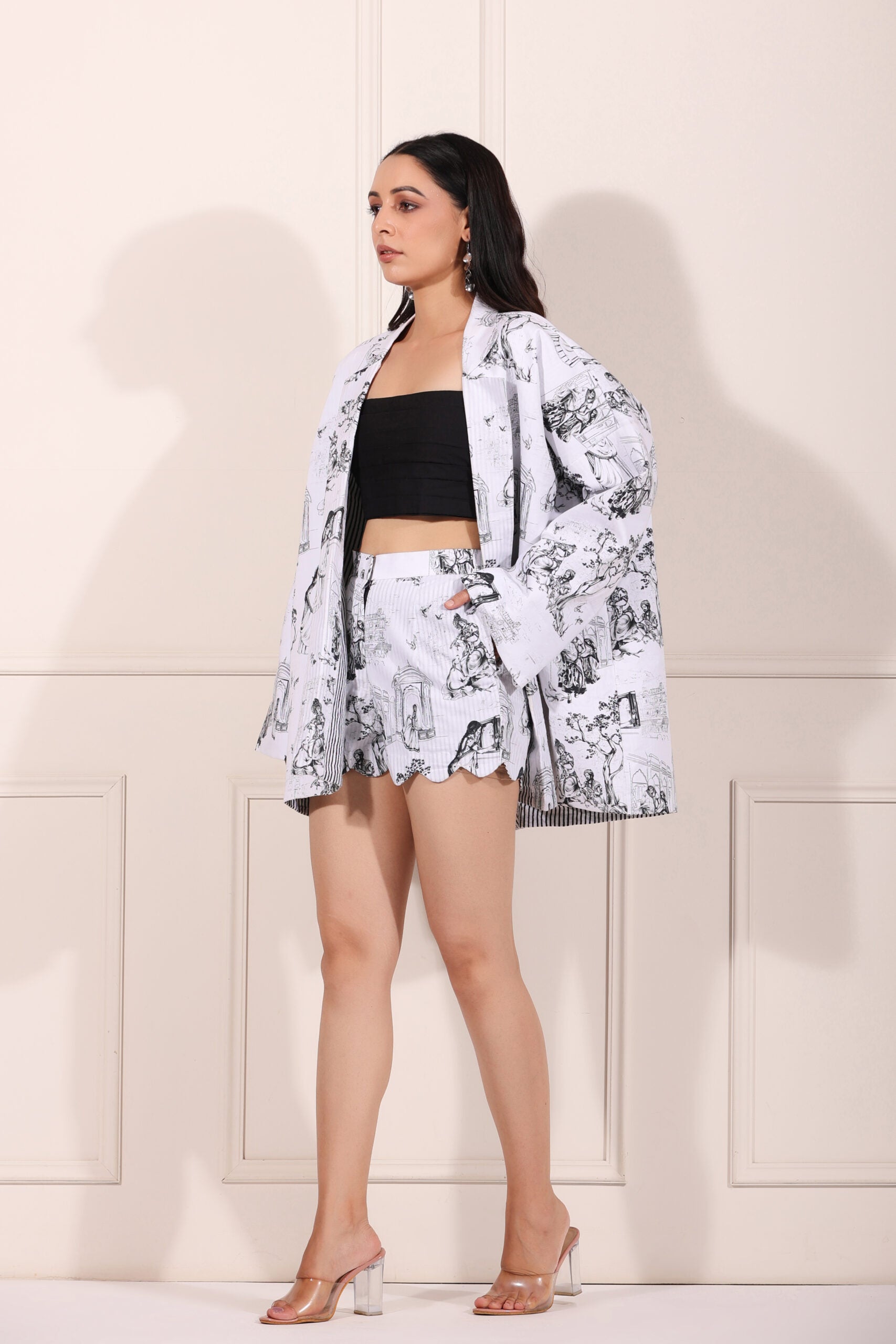 Moh The eternal dhaga –Tales Of JAIPUR Blazer Co-ord Set