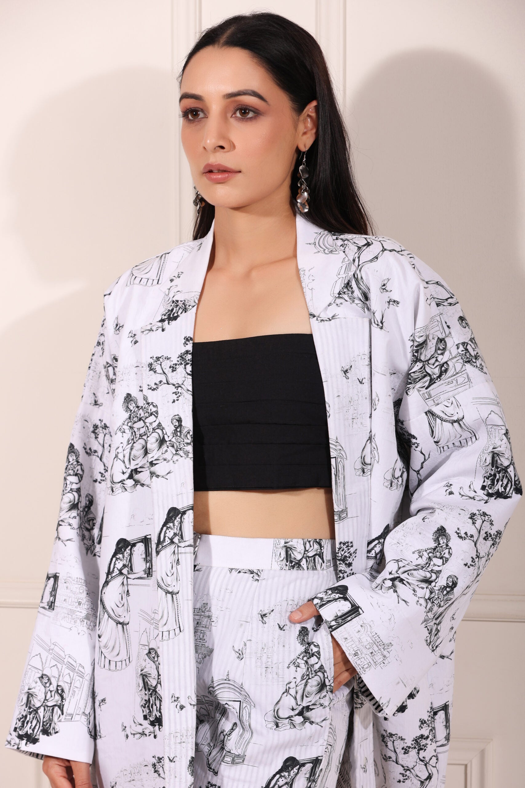 Moh The eternal dhaga –Tales Of JAIPUR Blazer Co-ord Set