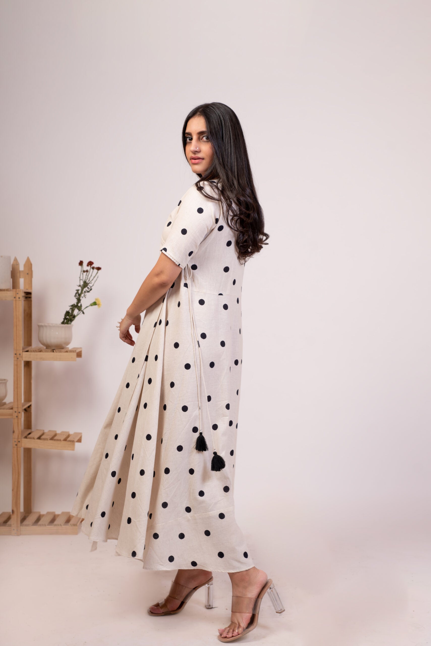 Moh The eternal dhaga- Polka dots