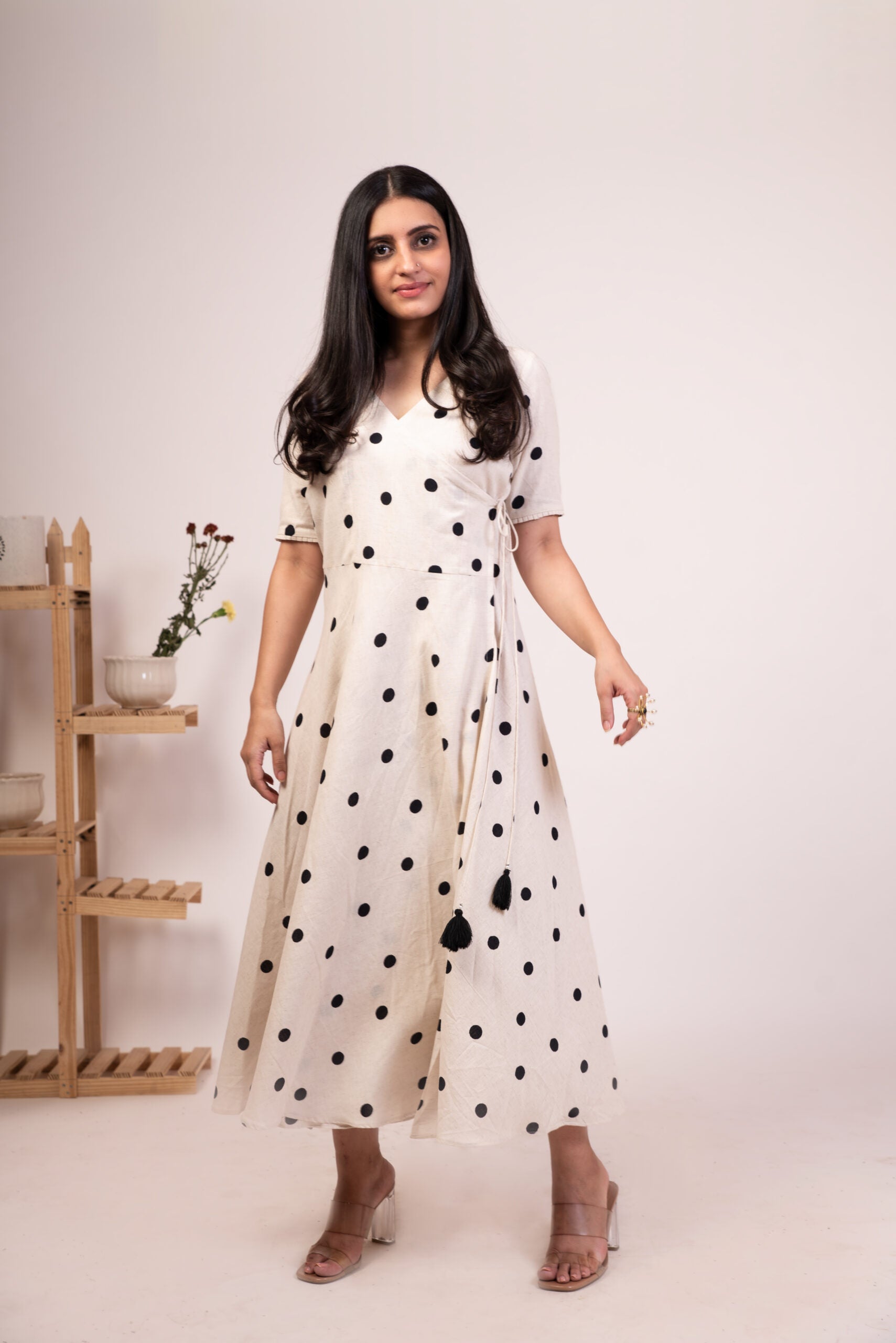 Moh The eternal dhaga- Polka dots