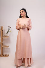 Moh The eternal dhaga- Mauve Pink Kurta Palazzo set