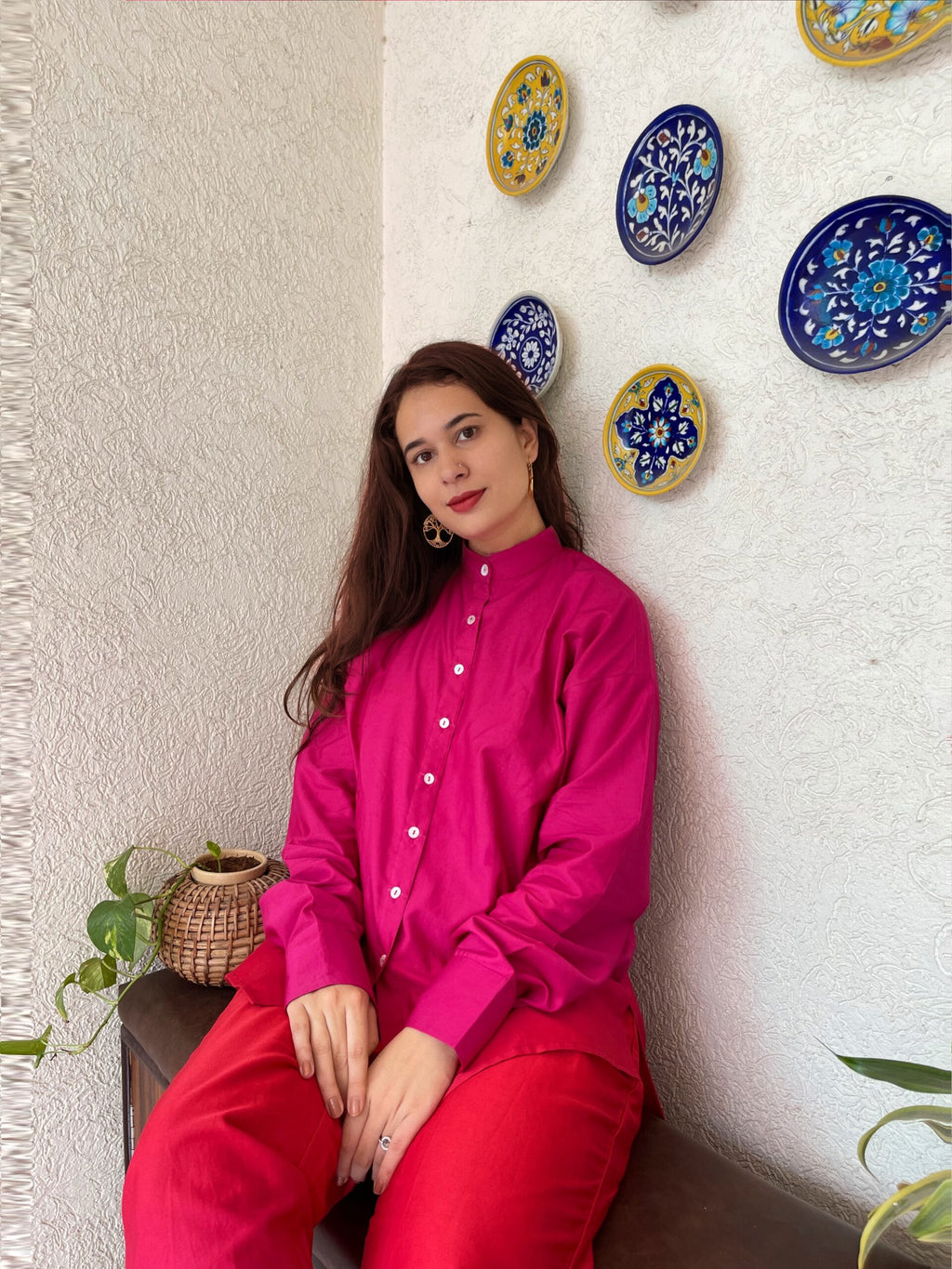 Moh  The eternal dhaga- Fuerish Ombré Co-ord set