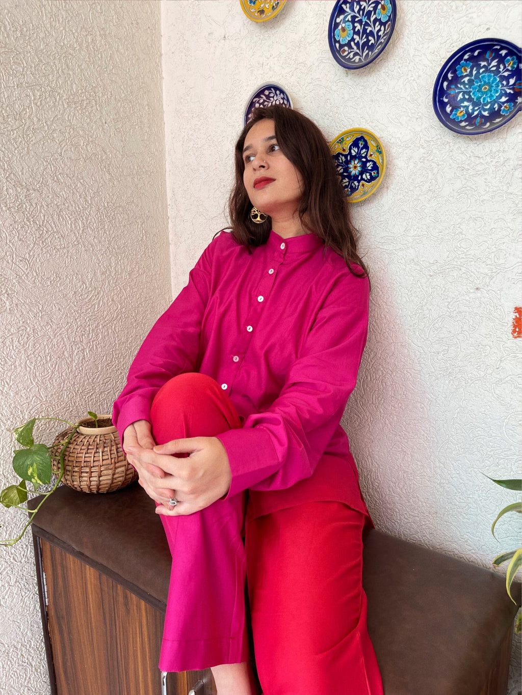 Moh  The eternal dhaga- Fuerish Ombré Co-ord set