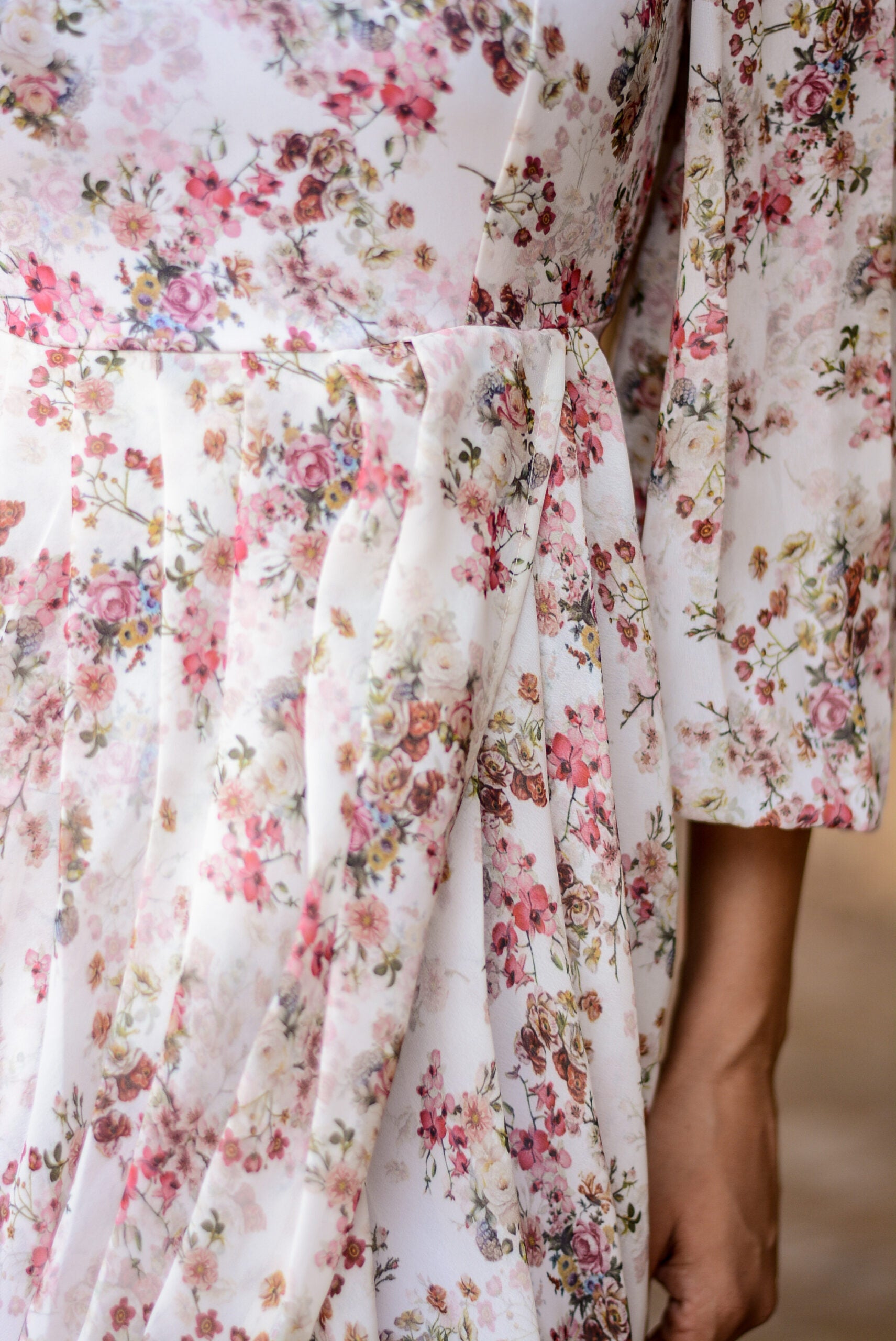 Moh  The eternal dhaga- Flowy Floral Dhoti Dress