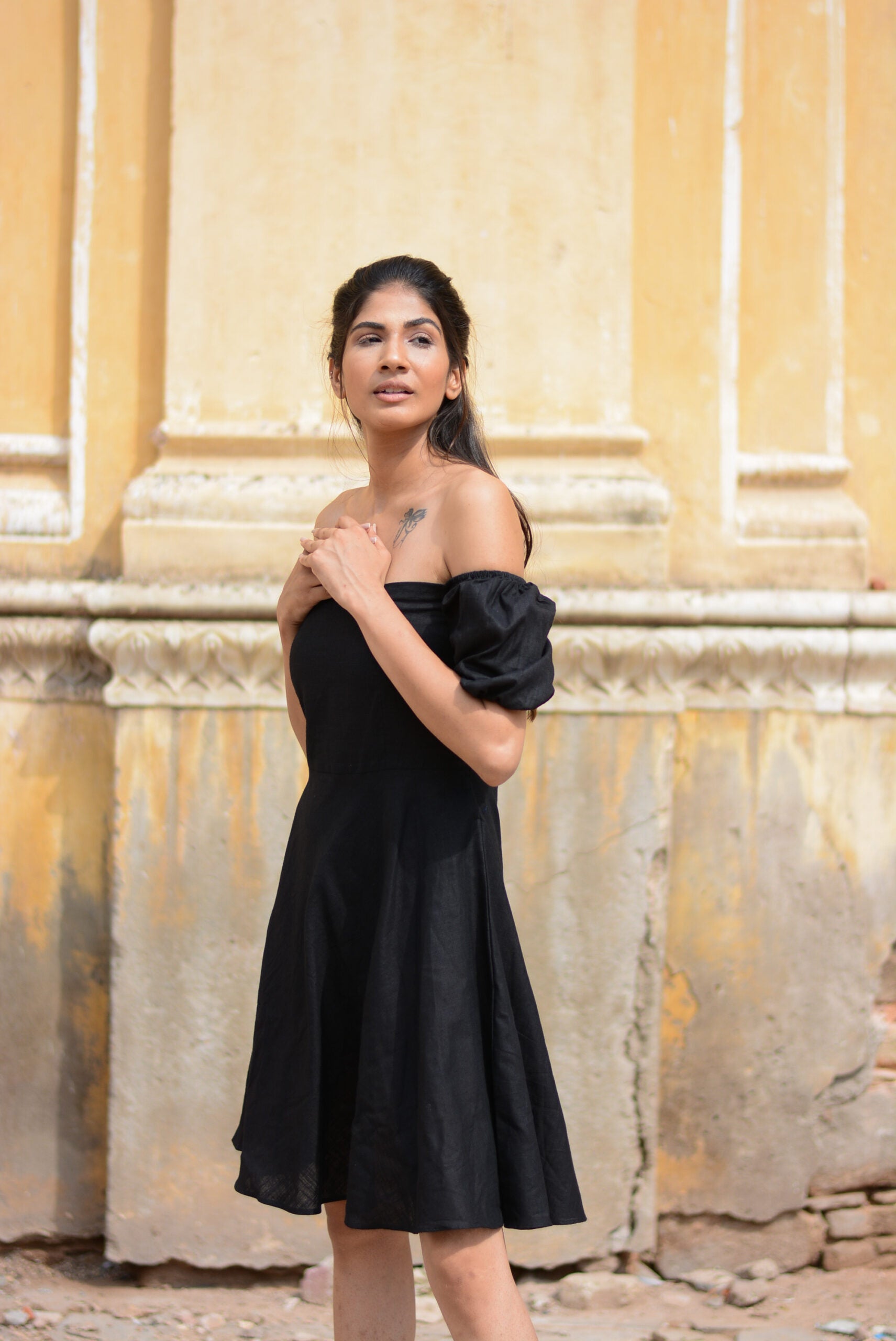 MOH  the eternal dhaga- Shorty black short dress
