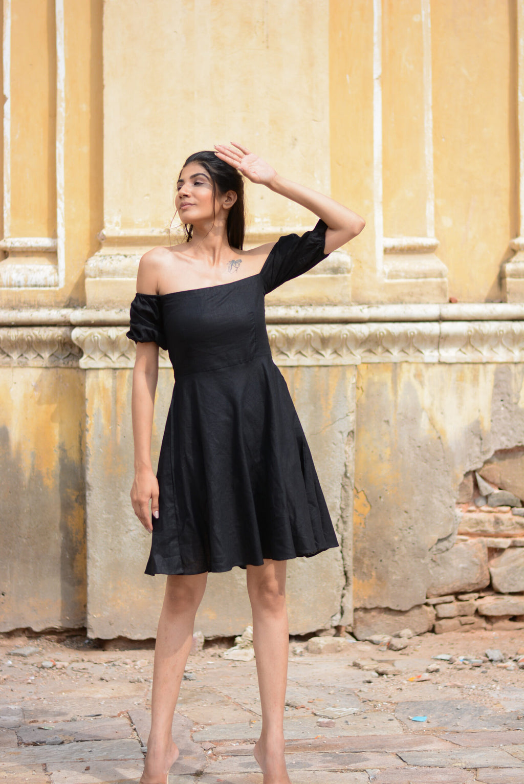 MOH  the eternal dhaga- Shorty black short dress