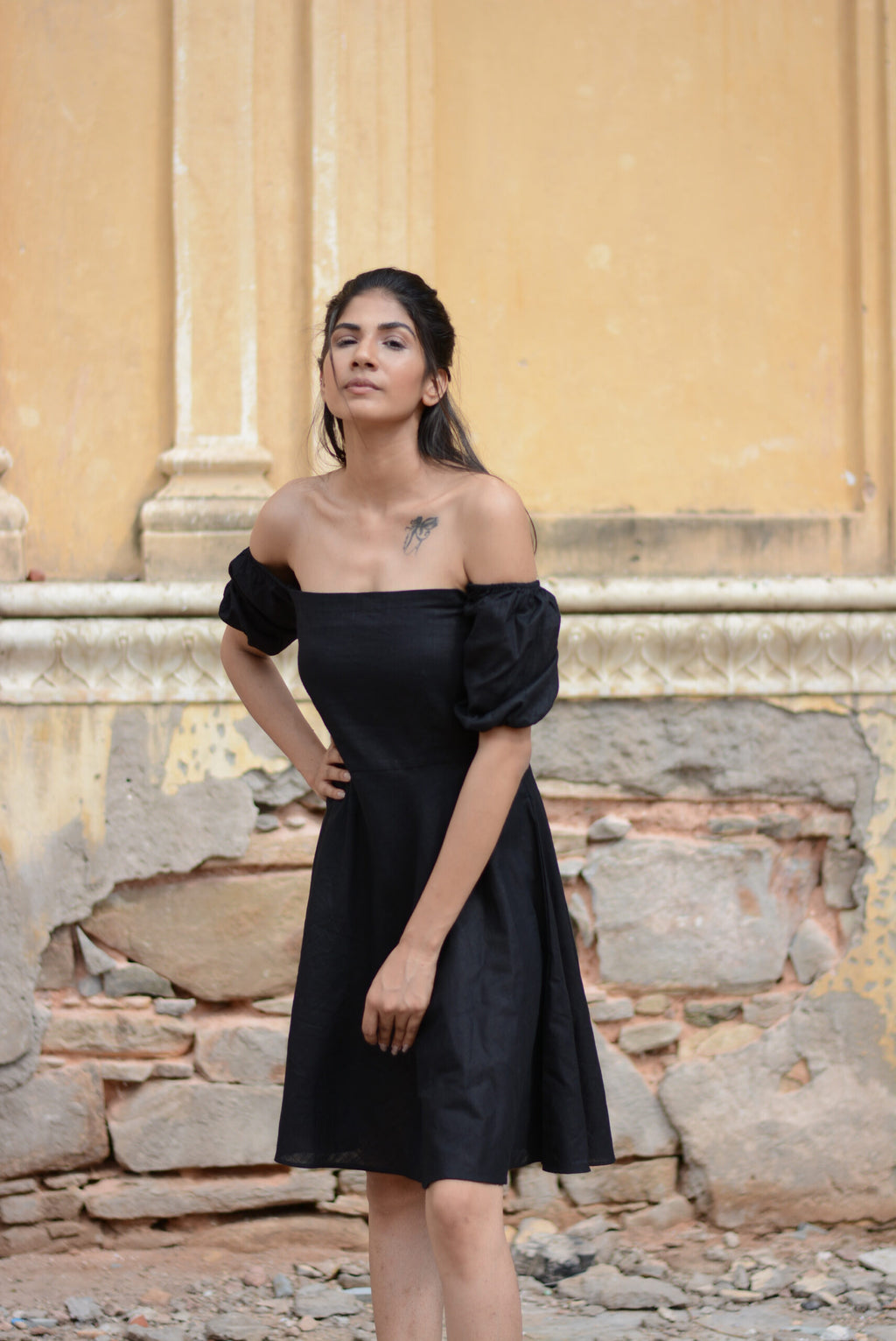 MOH  the eternal dhaga- Shorty black short dress