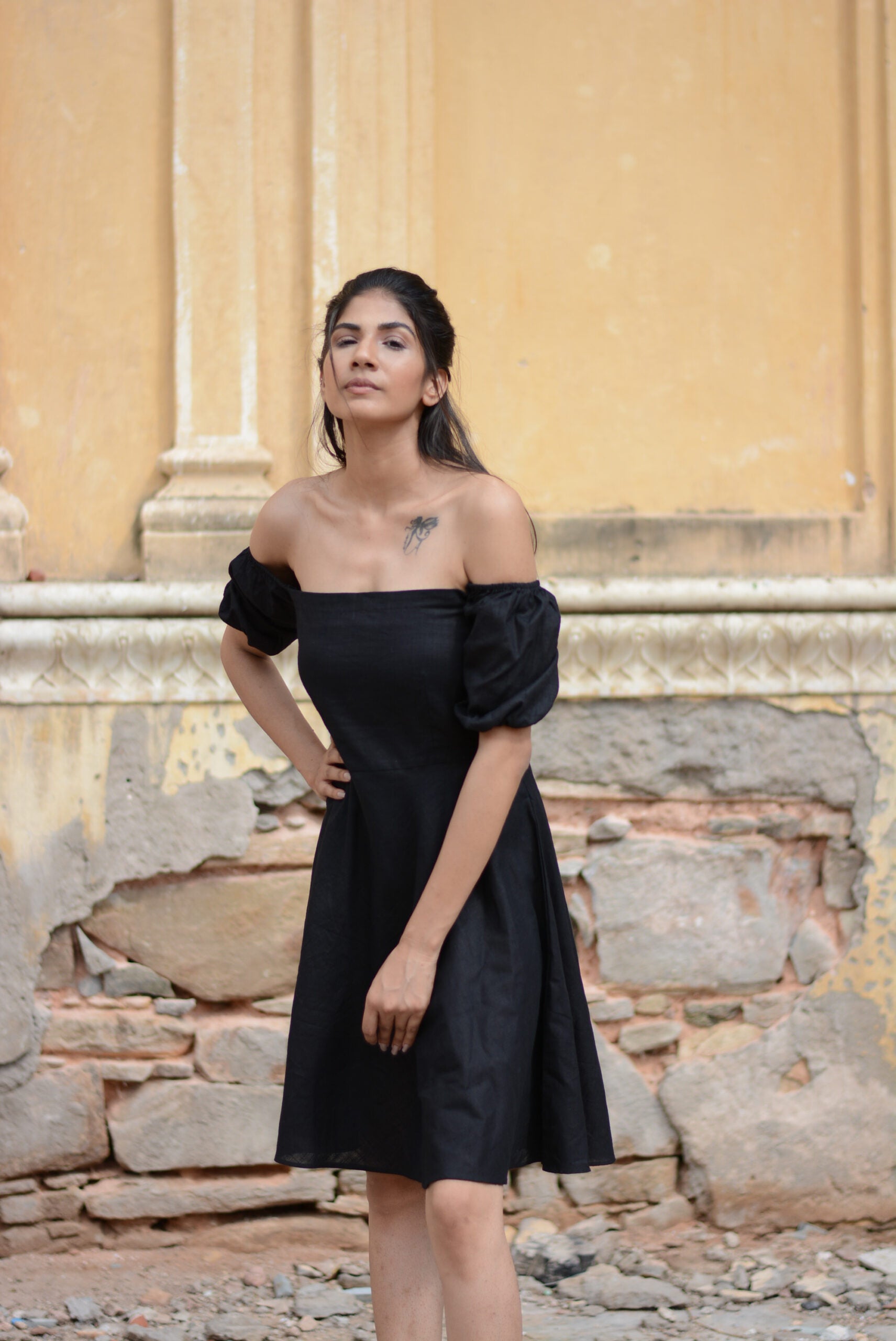 MOH  the eternal dhaga- Shorty black short dress