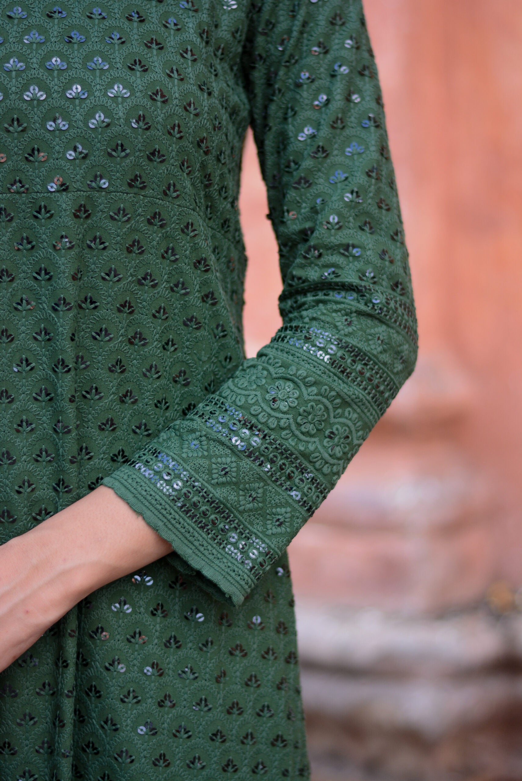 Chikankari suit set - Three piece